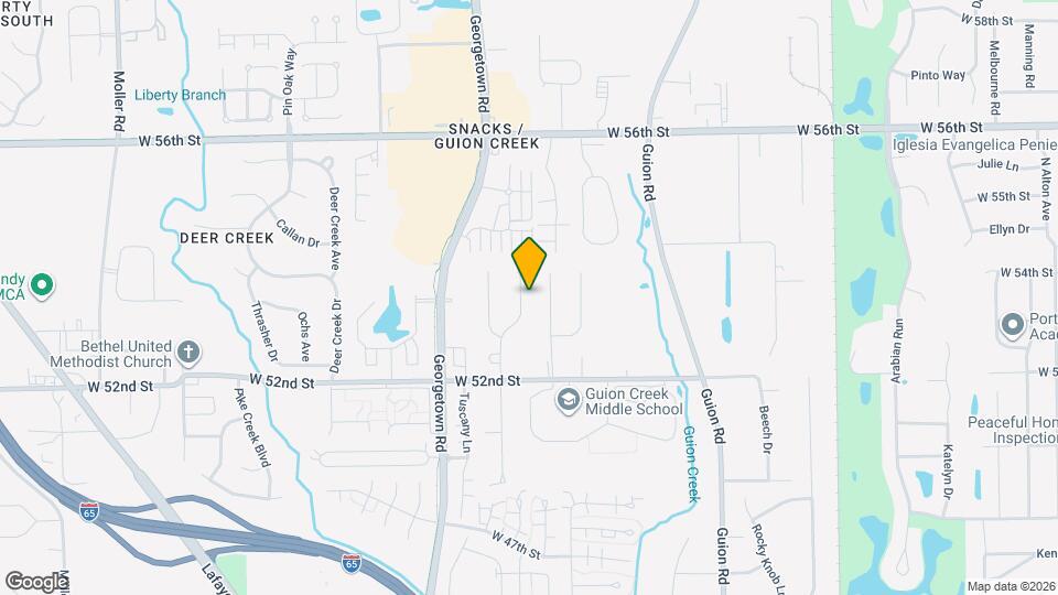 5321 Gainsborough Ct Mapa y Detalles de la Ubicación