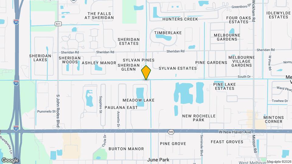 1640 Vista Lake Cir Map and Location Details