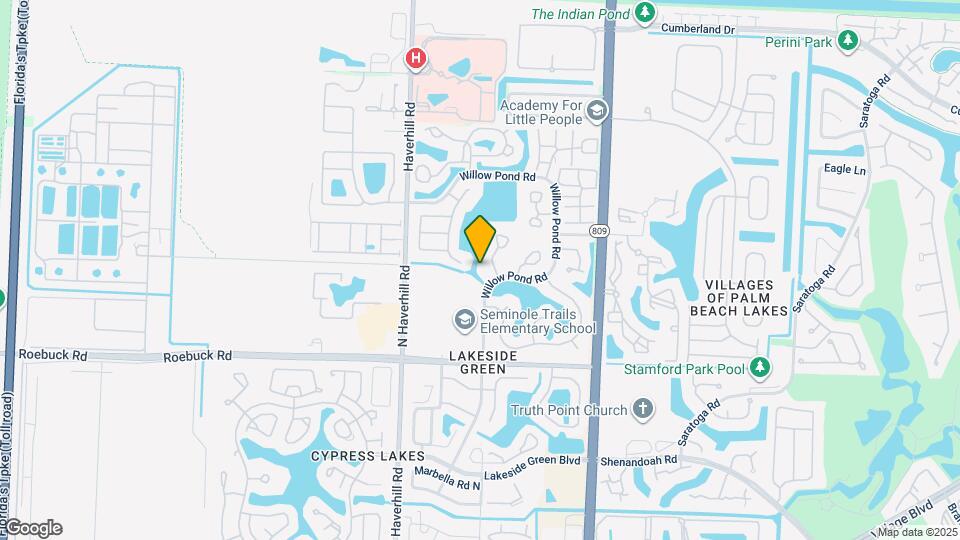 4247 Willow Pond Cir Map and Location Details