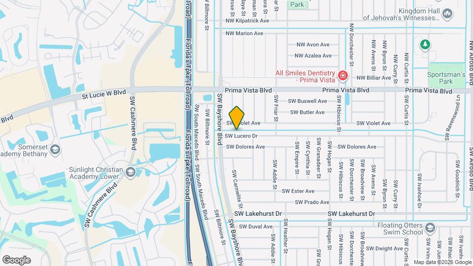 679 SW Lucero Dr Map and Location Details