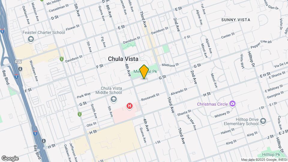 363 G St Mapa y Detalles de la Ubicación