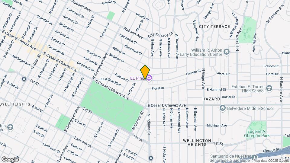 3274 Folsom St Map and Location Details