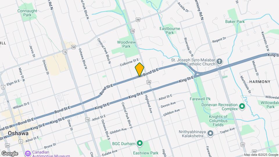 513 Bond St E Map and Location Details