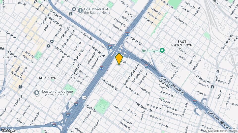 2118 Webster St Map and Location Details