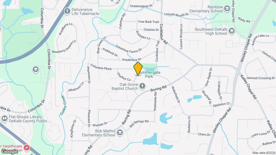 3016 Donavan Way Mapa y Detalles de la Ubicación