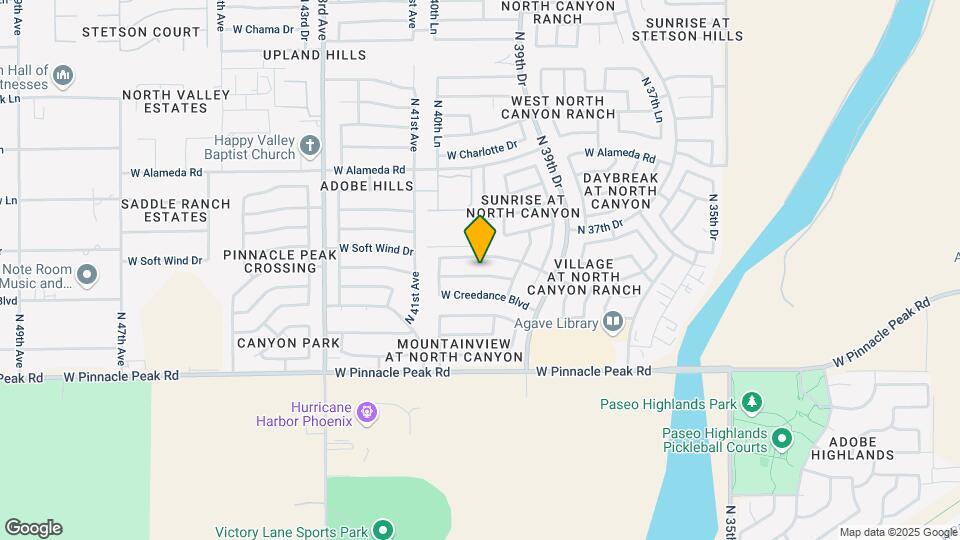 4026 W Avenida Del Sol Map and Location Details