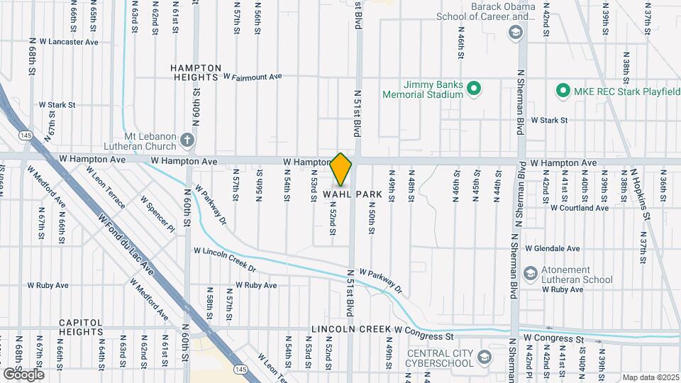5120 W Courtland Ave Mapa y Detalles de la Ubicación