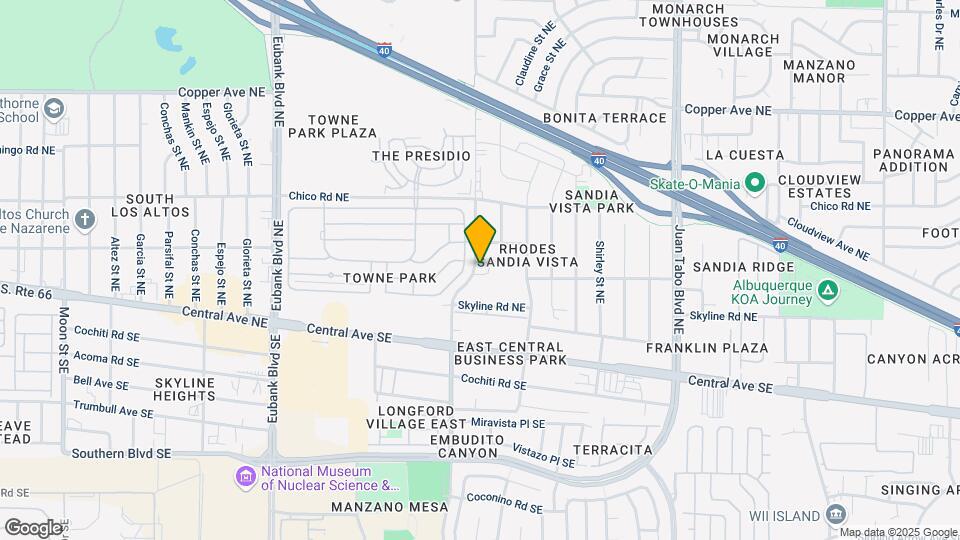 11124 Ventura Pl NE Mapa y Detalles de la Ubicación