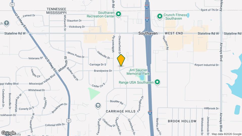 8658 Chesterfield Dr Map and Location Details