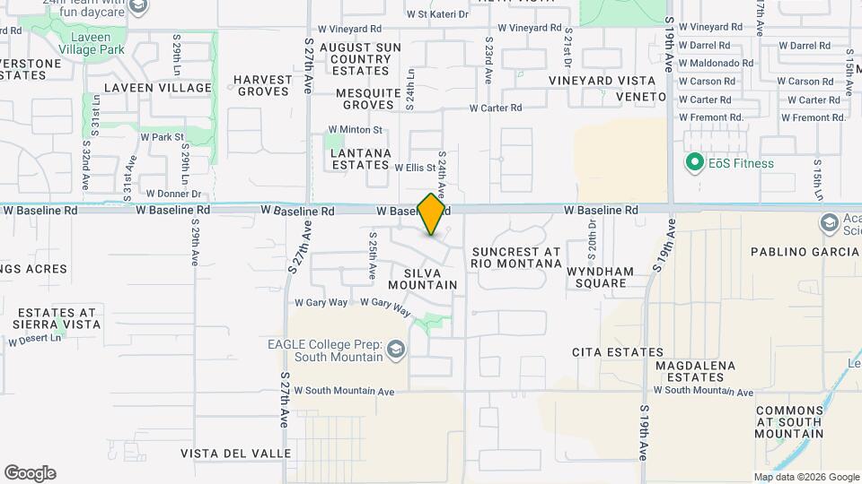 2331 W Branham Ln Map and Location Details