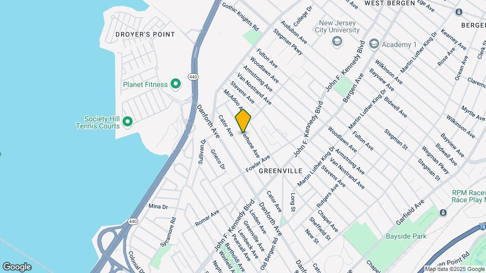 95 Terhune Ave Mapa y Detalles de la Ubicación