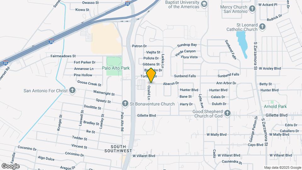9018 Ozalid Ln Map and Location Details