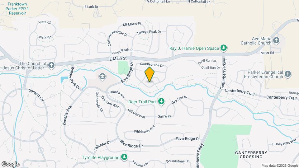 21779 Silver Meadow Ln Map and Location Details
