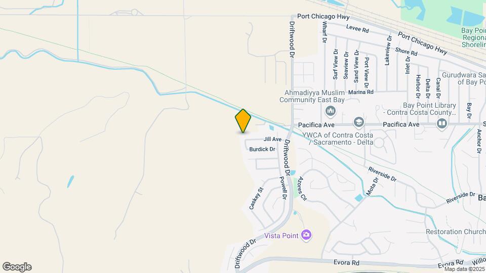 580 Burdick Dr Map and Location Details