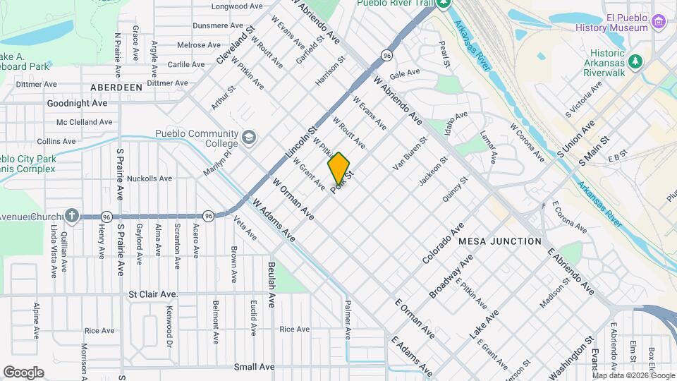 426-426 1/2 Polk St Map and Location Details