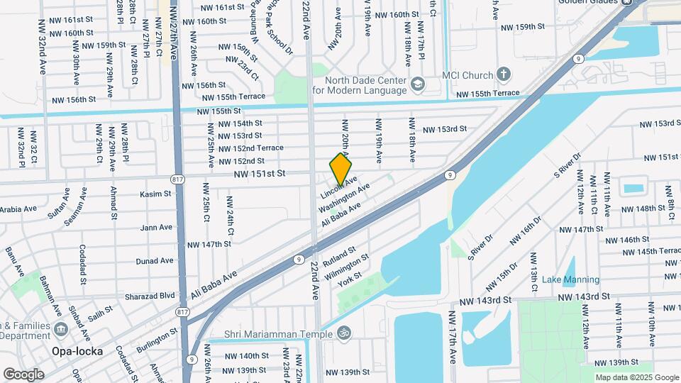 2070 Lincoln Ave Mapa y Detalles de la Ubicación