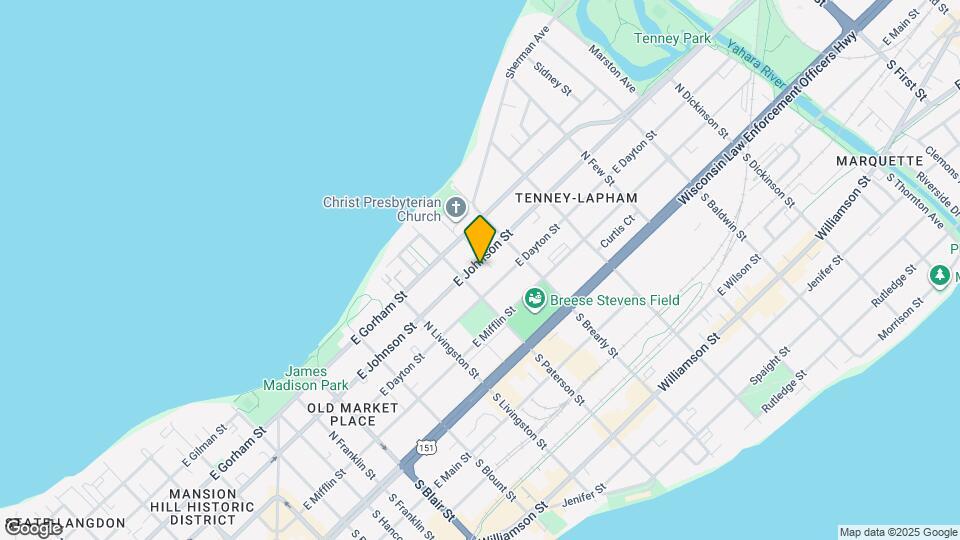 917 E Johnson St Mapa y Detalles de la Ubicación