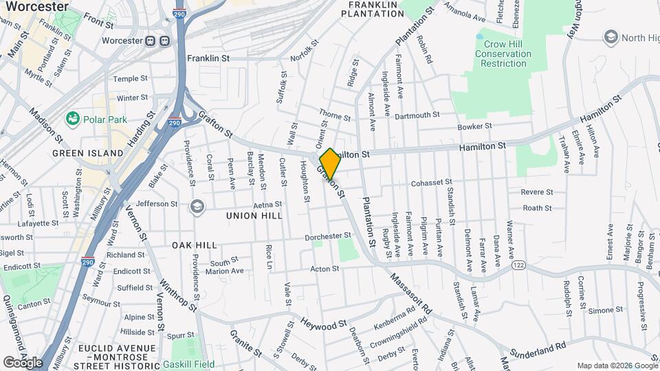 380 Grafton St Map and Location Details