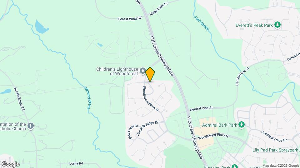 222 Cheswood Forest Dr Map and Location Details