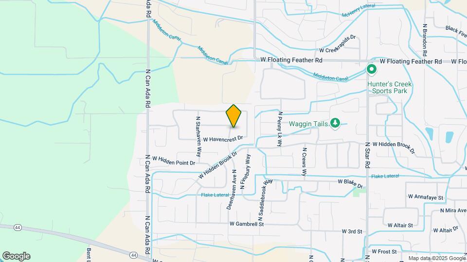 1104 N Deerhaven Way Map and Location Details