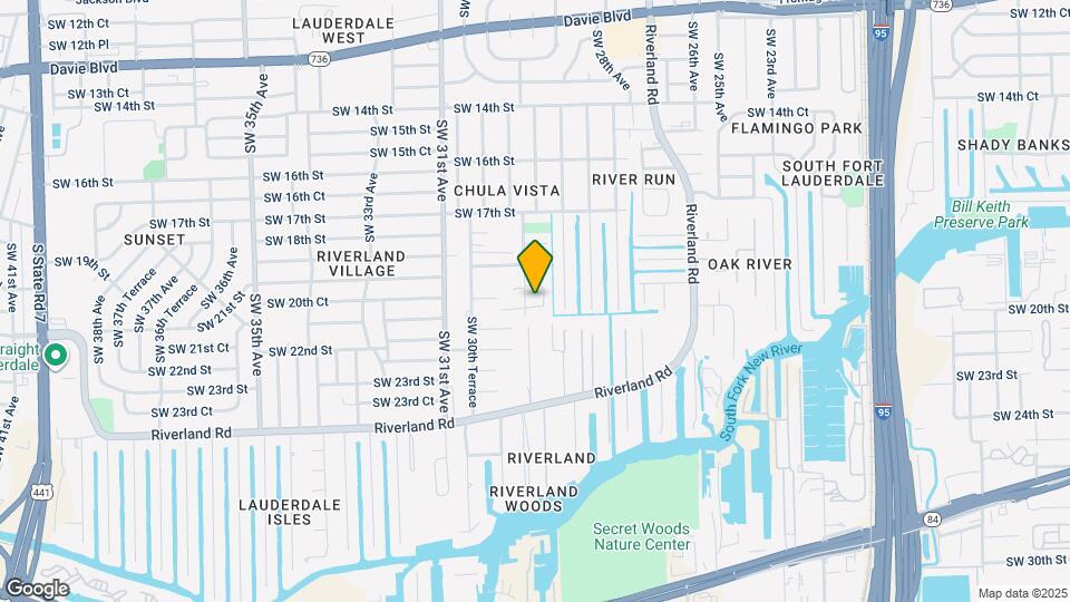 2889 SW 19th Pl Mapa y Detalles de la Ubicación