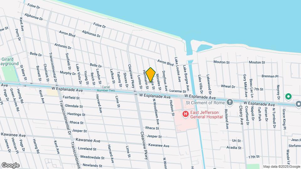 4508 Laplace St Map and Location Details