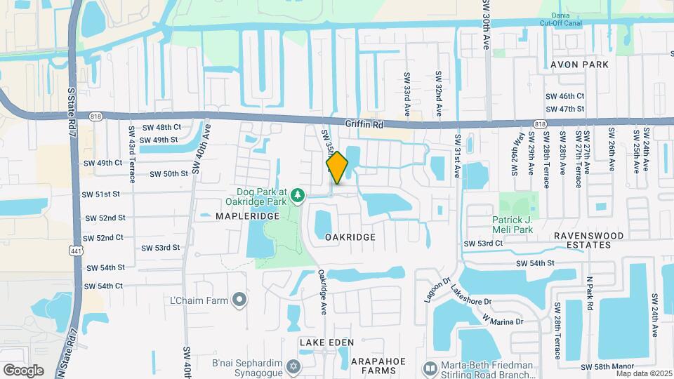 3486 SW 51st St Map and Location Details