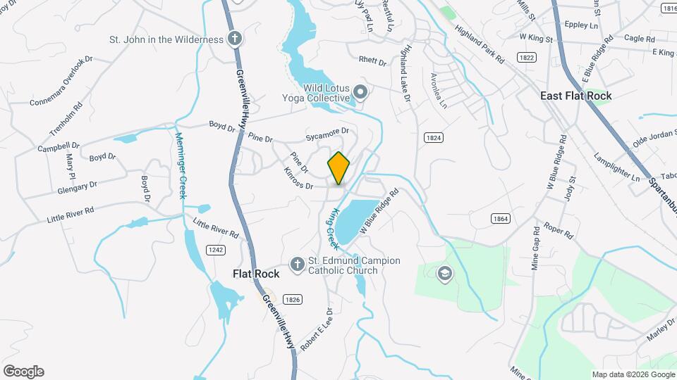 550 Kinross Dr Mapa y Detalles de la Ubicación