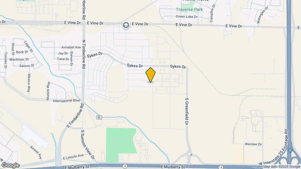 3260 Crusader St Map and Location Details