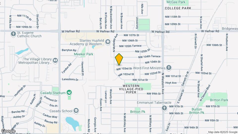 1417 NW 103rd St Map and Location Details