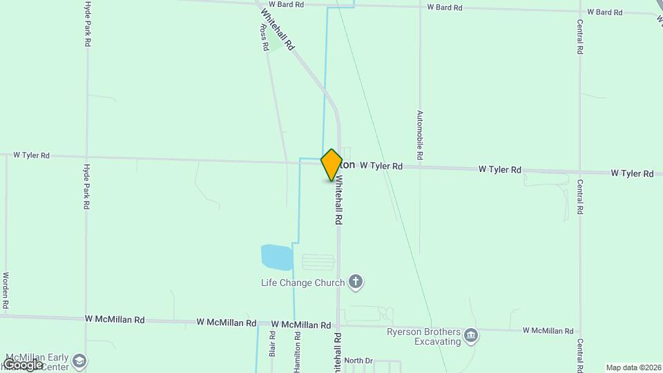 3355 Whitehall Rd Map and Location Details