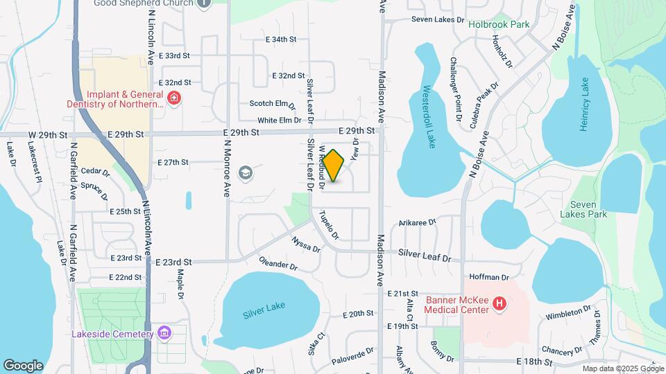 1017 S Redbud Dr Map and Location Details