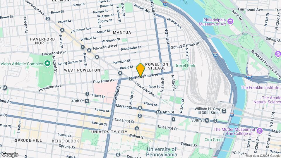 Drexel University Mapa y Detalles de la Ubicación