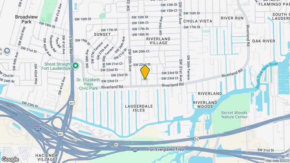 2365 SW 34th Ave Map and Location Details