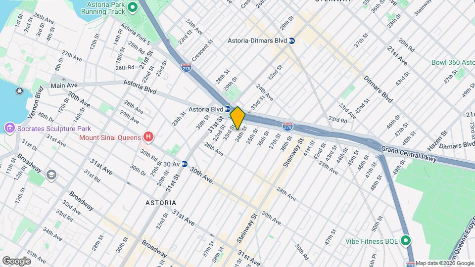 31-26 34th St Map and Location Details