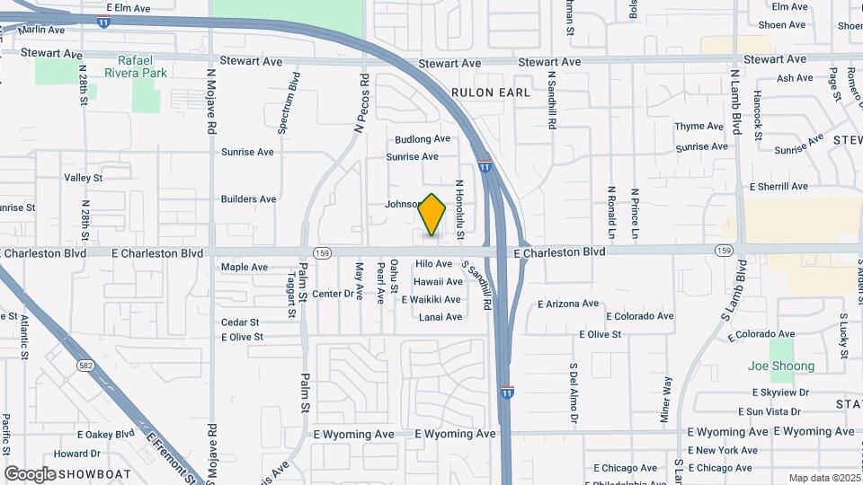 3839 E Charleston Blvd Map and Location Details