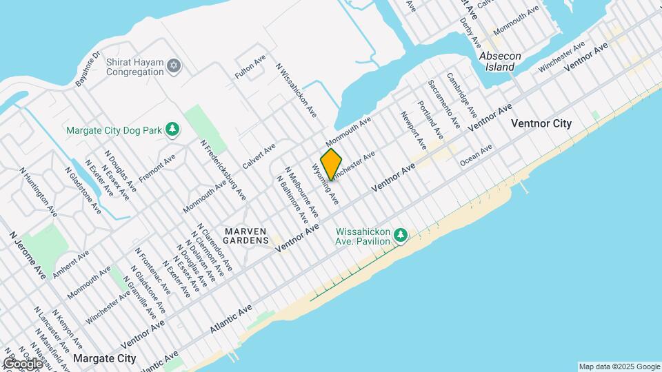 21 N Wyoming Ave, Unit B Map and Location Details