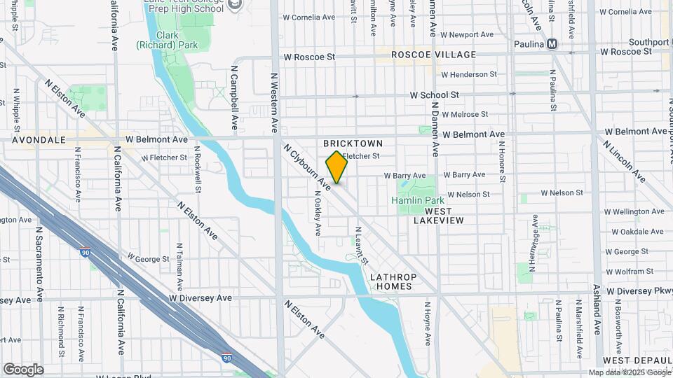 3047 N Clybourn Ave, Unit 1 Mapa y Detalles de la Ubicación