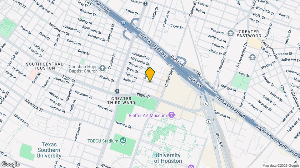 3820 Tuam St Map and Location Details