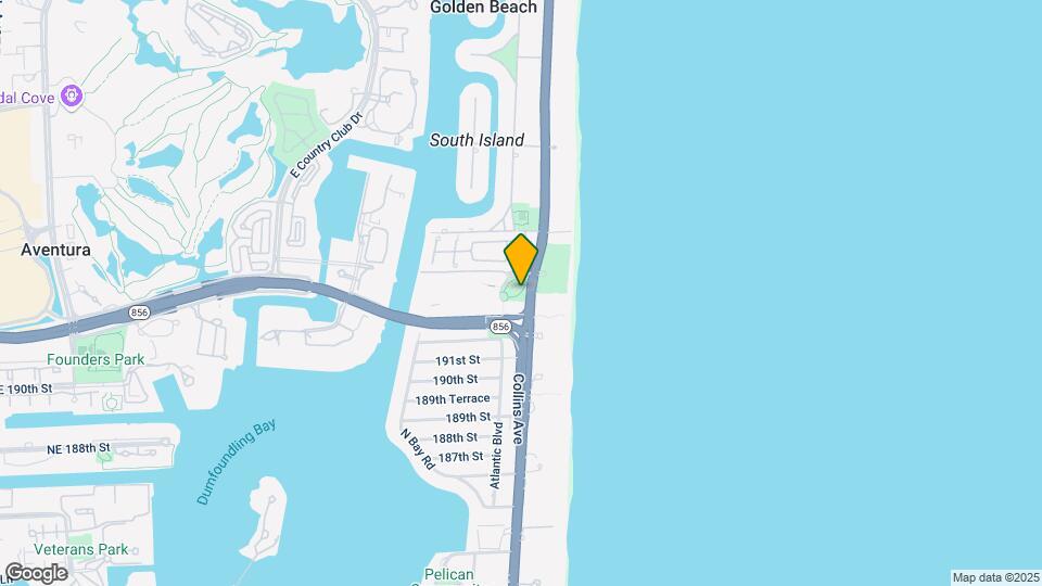 19200 Collins Ave Map and Location Details