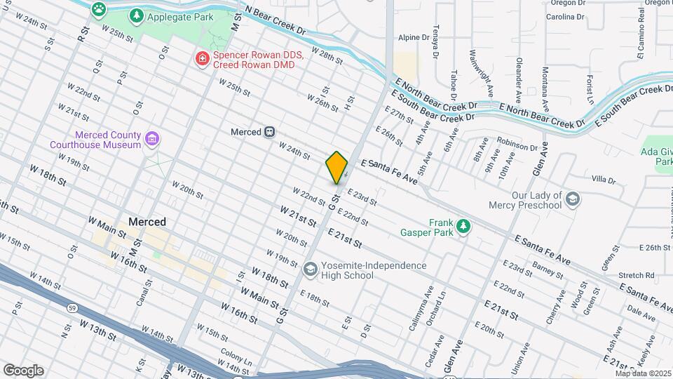 6 W 23rd St Map and Location Details