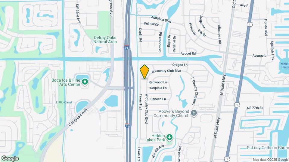 8029 W Country Club Blvd Map and Location Details