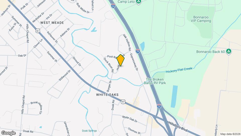 96 Hunt Creek Rd Map and Location Details