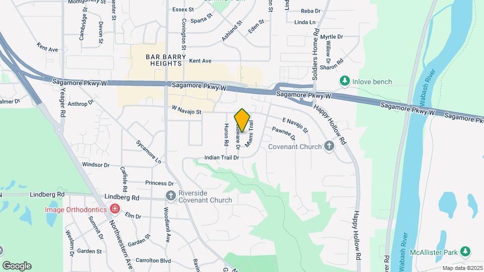 2216 Delaware Dr Map and Location Details