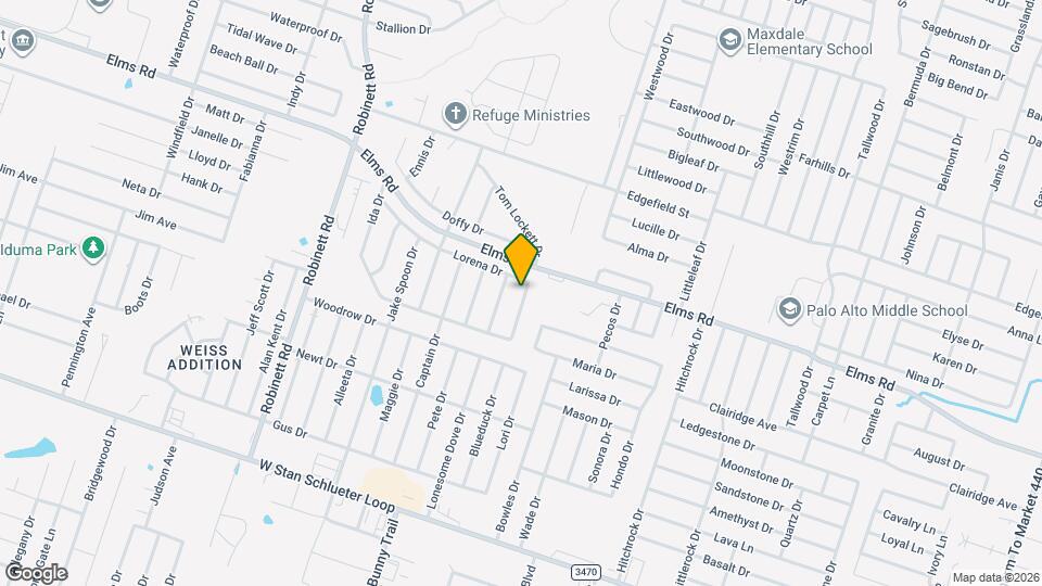 3803 Kevin Shaw Dr Map and Location Details