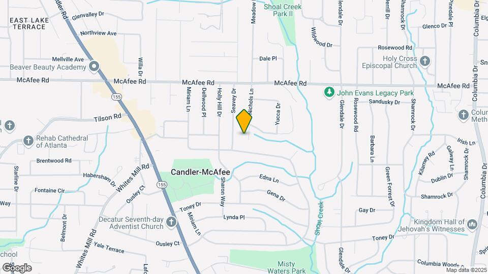 2121 Nichols Ln Map and Location Details