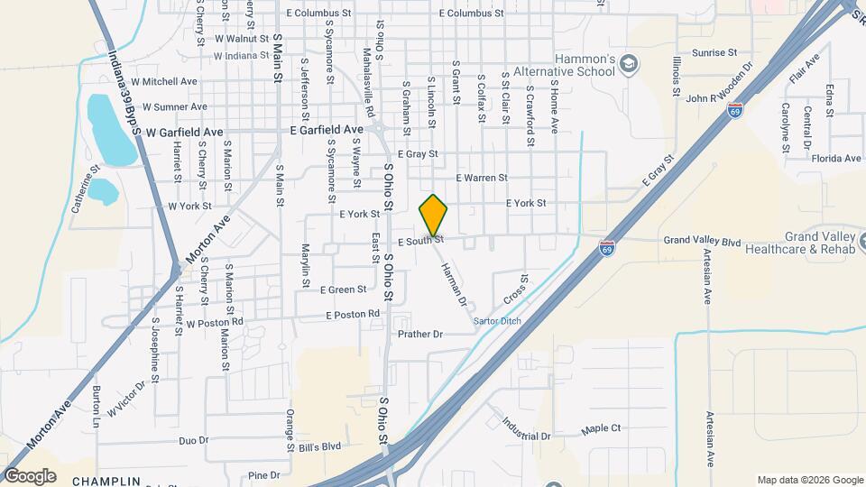 1109 Harman Dr Map and Location Details