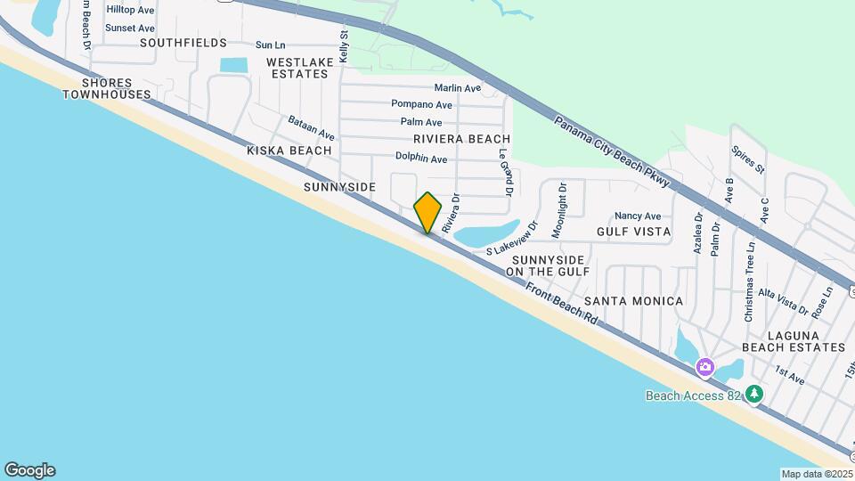21523 Front Beach Rd Map and Location Details