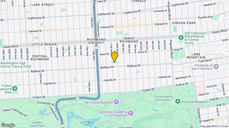 578 11th Ave Mapa y Detalles de la Ubicación