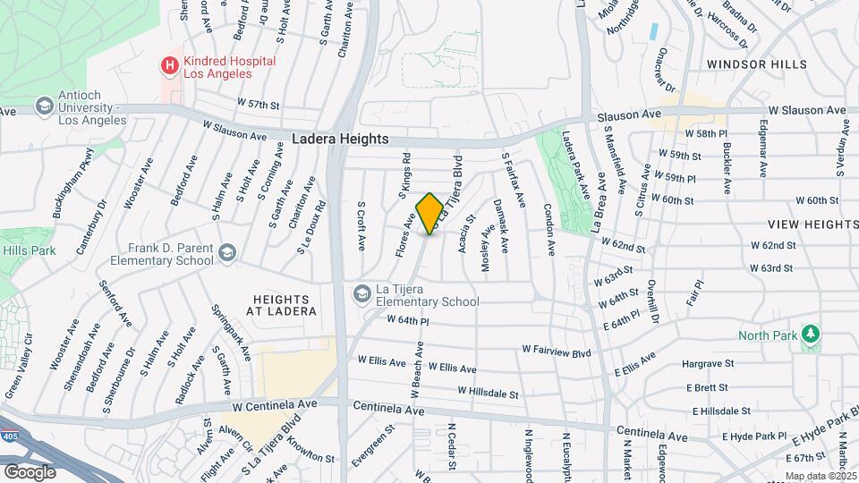 6220 La Tijera Blvd Map and Location Details